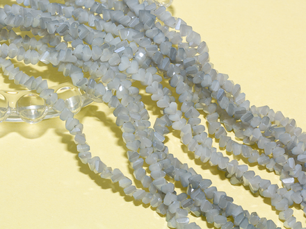 Нить бусин для украшений 4мм (ювелирное стекло)