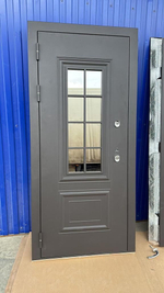 Дверь входная   Сибирь Термо  коричневый муар