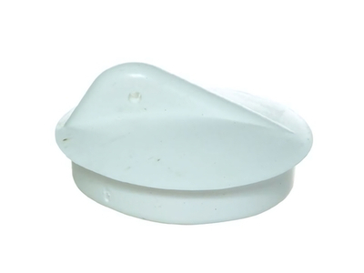 Пробка для ванной резиновая белая