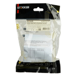 Розетка компьютерная 1-местная RJ-45 (механизм), серия Катрин, графит, GLS00-7107-06 49418