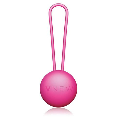 Розовый вагинальный шарик VNEW level 1