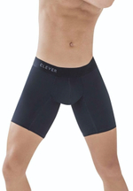 Черные удлиненные трусы-боксеры Caribbean Long Boxer (Размер: M) (Цвет: черный)