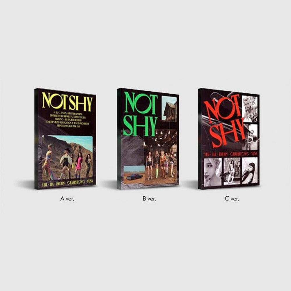 Альбом ITZY - Not Shy 3rd Mini Album RANDOM Version