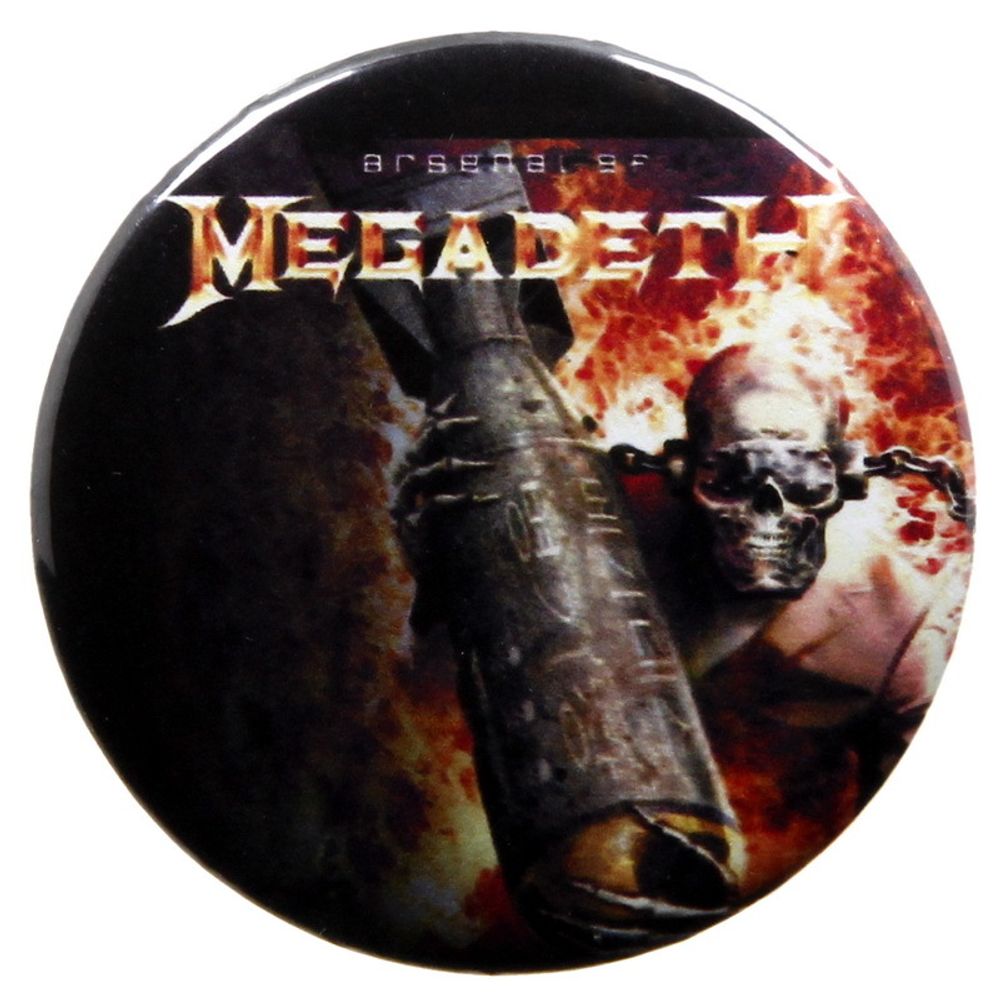 Значок Megadeth Arsenal Of Megadeth (401)