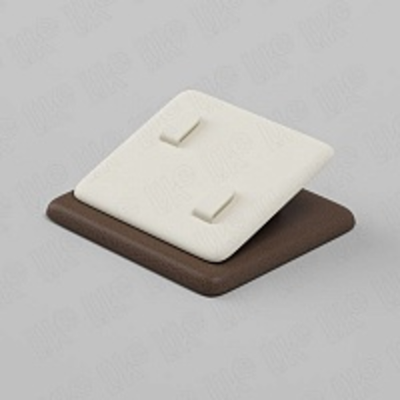 Подставка для 2 колец/наклонная/2 вертикальных язычка/поролон/основание