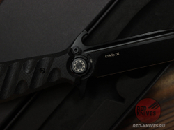 Складной нож НОКС Финка С Black 342-709406 c клинком из стали D2, рукоять G10