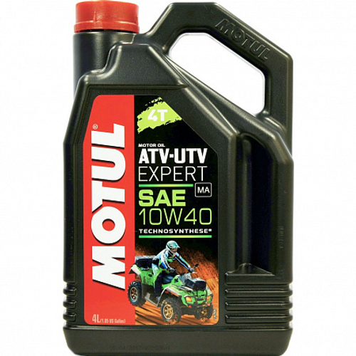 Масло моторное для квадроциклов Motul ATV-UTV EXPERT 4T 10w-40 4л