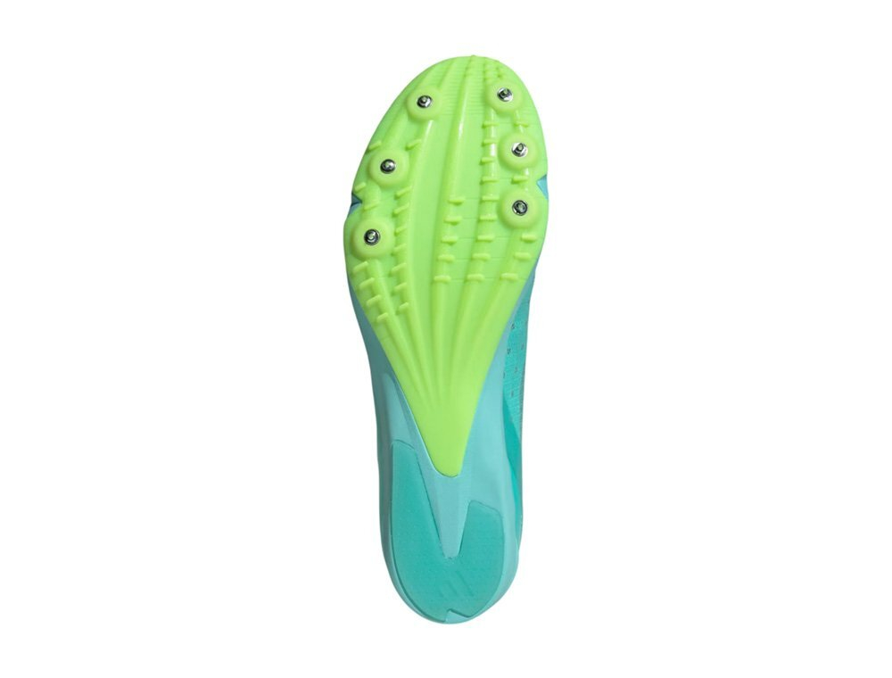 Шиповки беговые adidas Distancestar M Бирюзово-Белые
