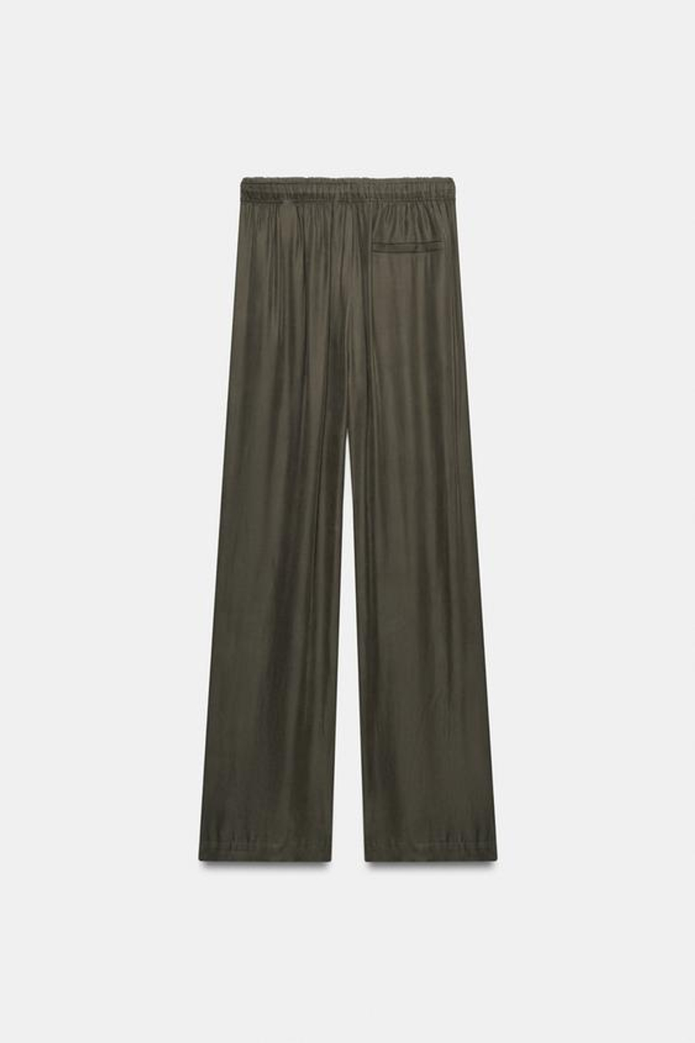 ZARA СВОБОДНЫЕ БРЮКИ ZW COLLECTION, СЕРЫЙ