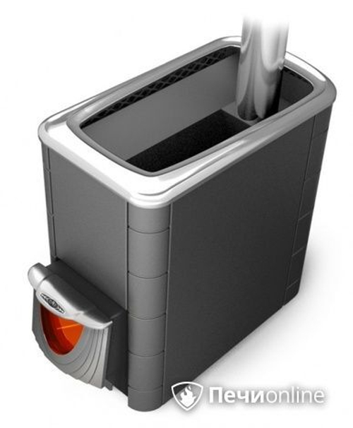 Дровяная печь-каменка TMF Тунгуска XXL 2013 Inox ДНС КТК антрацит
