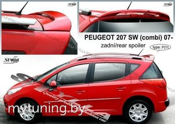 Спойлер для Peugeot 207 SW