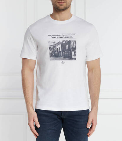 Футболка COOPER Pepe Jeans London - белый(PM509379)