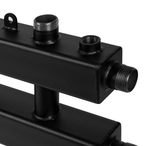 Блок коллекторный Royal Thermo на 4-5 вых. (сверху-снизу-сбоку) стрелка 60 кВт, с кронштейнами купить в Москве и Московской области по низкой цене с доставкой по России — (3) Блок коллекторный Royal Thermo на 4-5 вых. (сверху-снизу-сбоку) стрелка 60 кВт, с кронштейнами — (3)