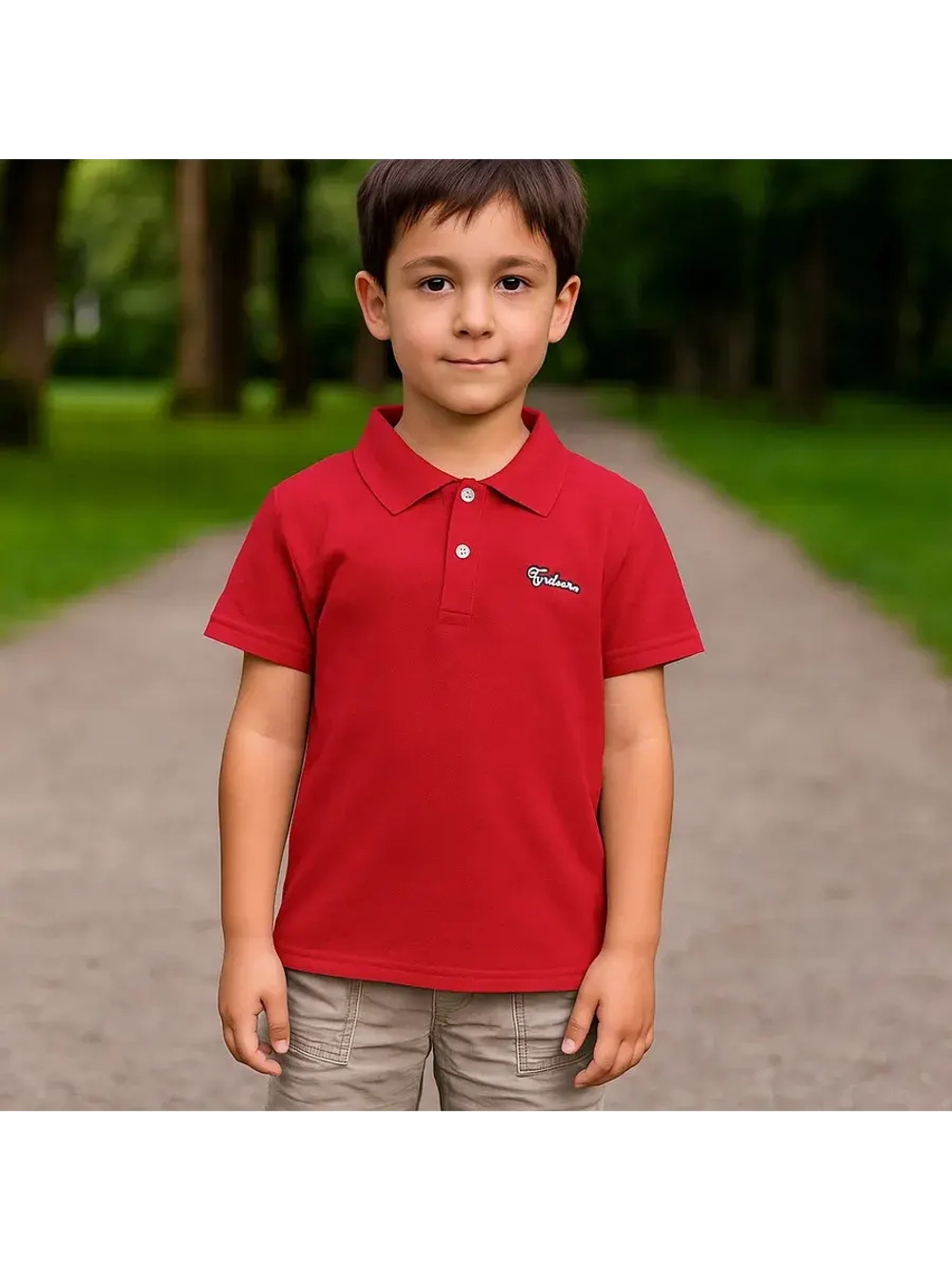 футболка-поло для мальчика.