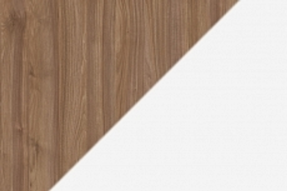 Стойка администратора STATIC цвет: Орех Темный/Белый снег