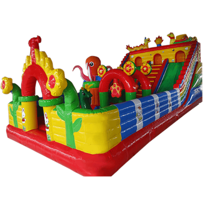 Коммерческий надувной батут "Осьминожье царство"