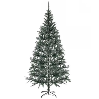 Ёлка «Рождественское чудо» 240 см, ПВХ (1000 веток), белый иней