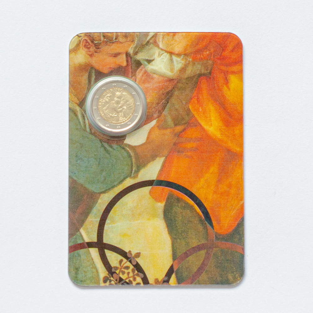 San Marino 2 Euro 2018: 500th Anniversary of Birth of Tintoretto (1518–1594), Italian Painter