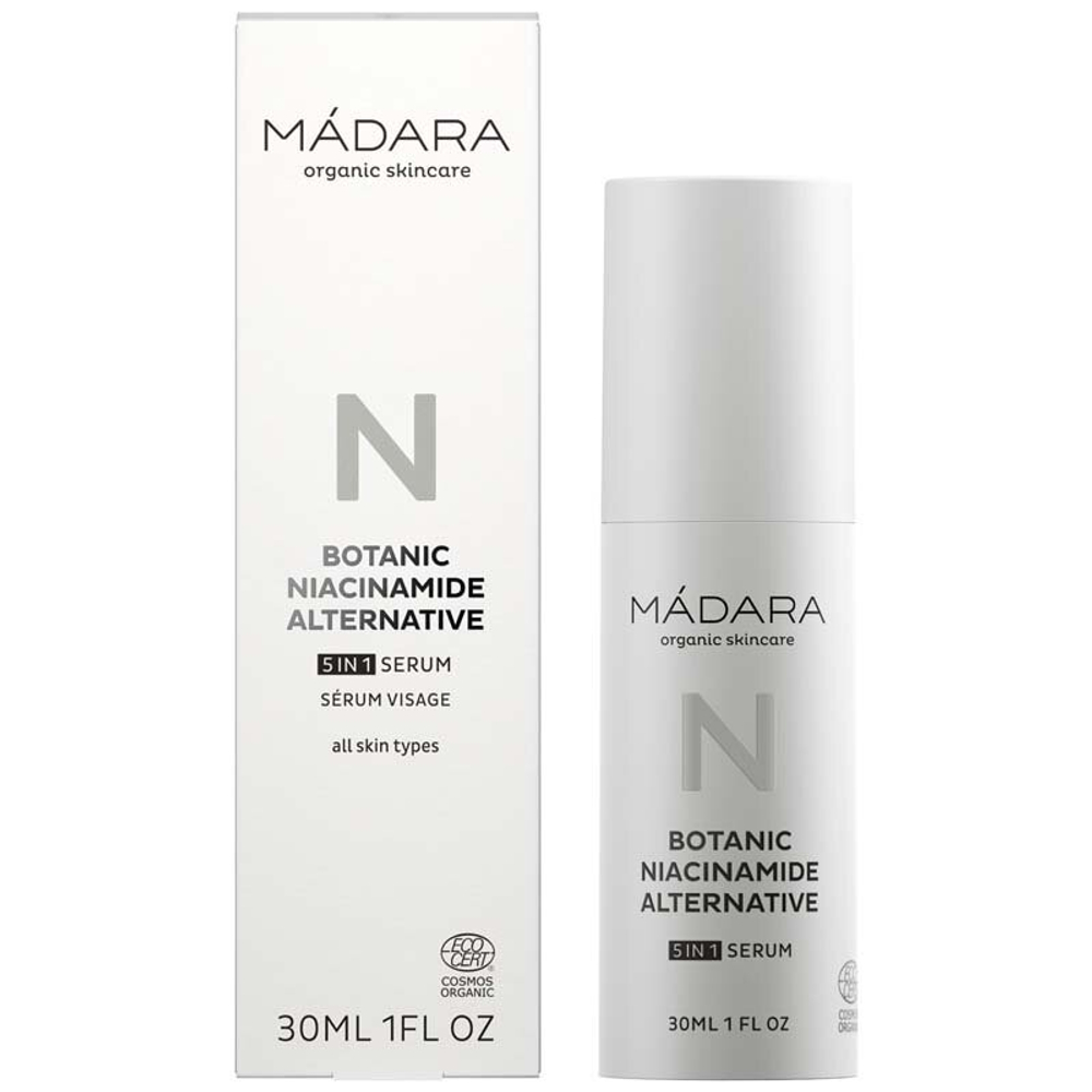 Сыворотка MADARA Botanic Niacinamide Alternative 5in1, 30 мл