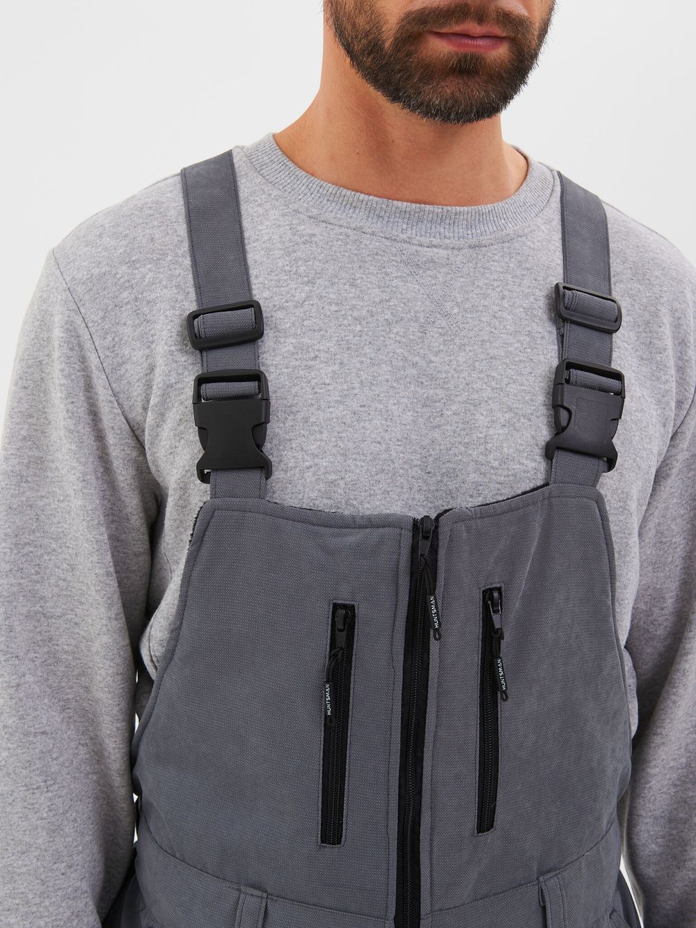 Костюм демисезонный Таймень ткань Исландия цвет Серый