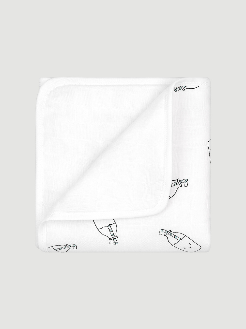 Муслиновое утеплённое одеяло Mjölk Молоко