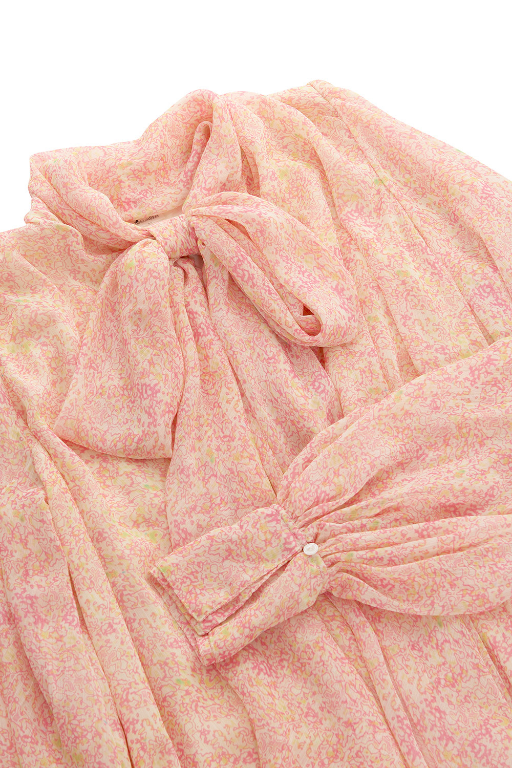 Платье с длинным рукавом BAHAMAS Жёлтый