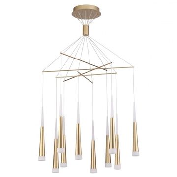 Подвесной светодиодный светильник 3891/70LG золото Vivat Odeon Light