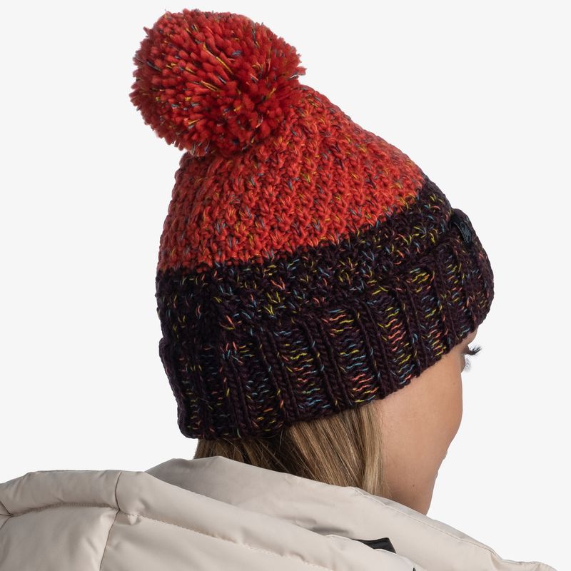 Шапка вязаная с флисом Buff Hat Knitted Polar Janna Coral Фото 4