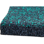 Резиновая плитка Sgm Tile Space 50%, 500х500 мм 30 мм до 10м2