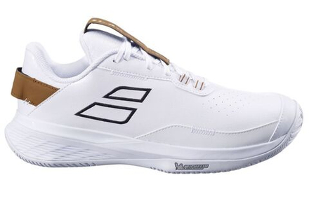 Мужские кроссовки теннисные Babolat SFX Evo Wimbledon All Court - белый/после наступления темноты