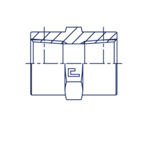 Соединение PS NPT 1/4 - NPT 3/4