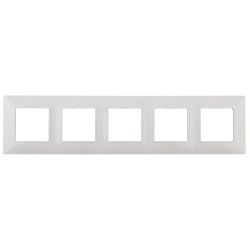 14-5005-01 ЭРА Рамка на 5 постов, Эра Elegance, белый