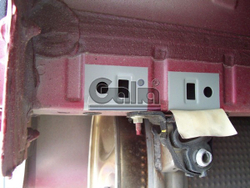 Фаркоп оцинкованный Galia P032A для Peugeot 207 хетчбек 2006-2012(паспорт и сертификат в комплекте)(без электрики)