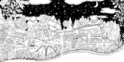 Mein Sommerspaziergang. Rita Berman. Coloring book