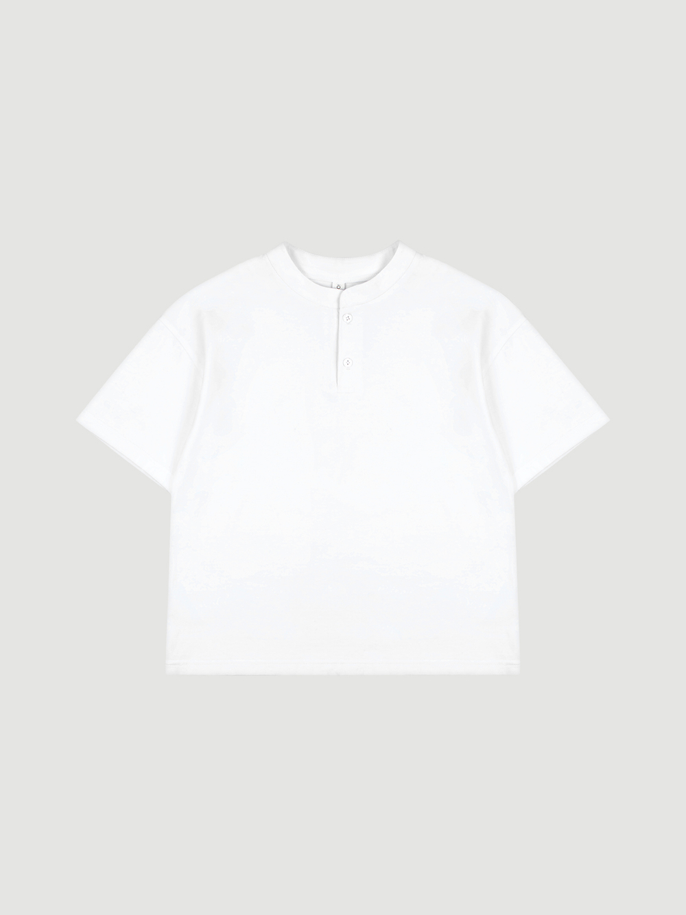 ПРЕДЗАКАЗ Футболка оверсайз с застёжкой-планкой Mjölk Белый