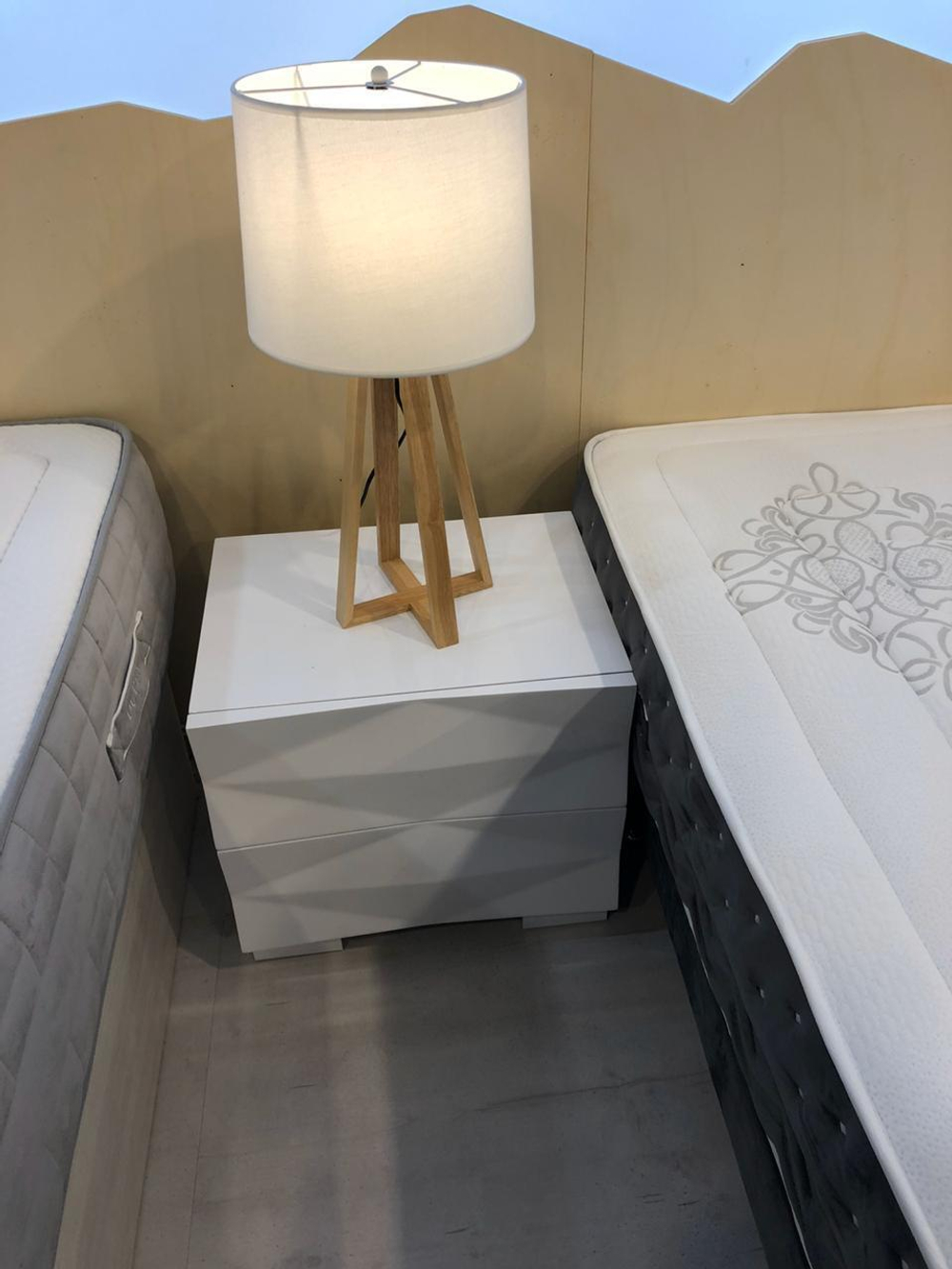 Тумба прикроватная М-153 белая