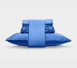 Простыня на резинке 140x200x30 Mollen васильково-синяя