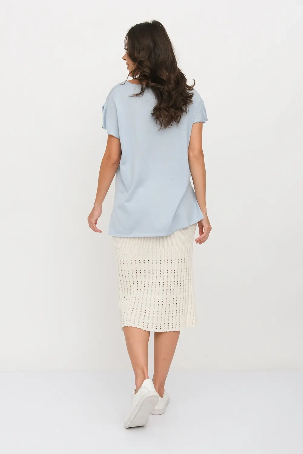 Юбка И 017/льняной