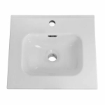 Тумба с раковиной BelBagno ETNA-500-2C-SO-WO Rovere Bianco