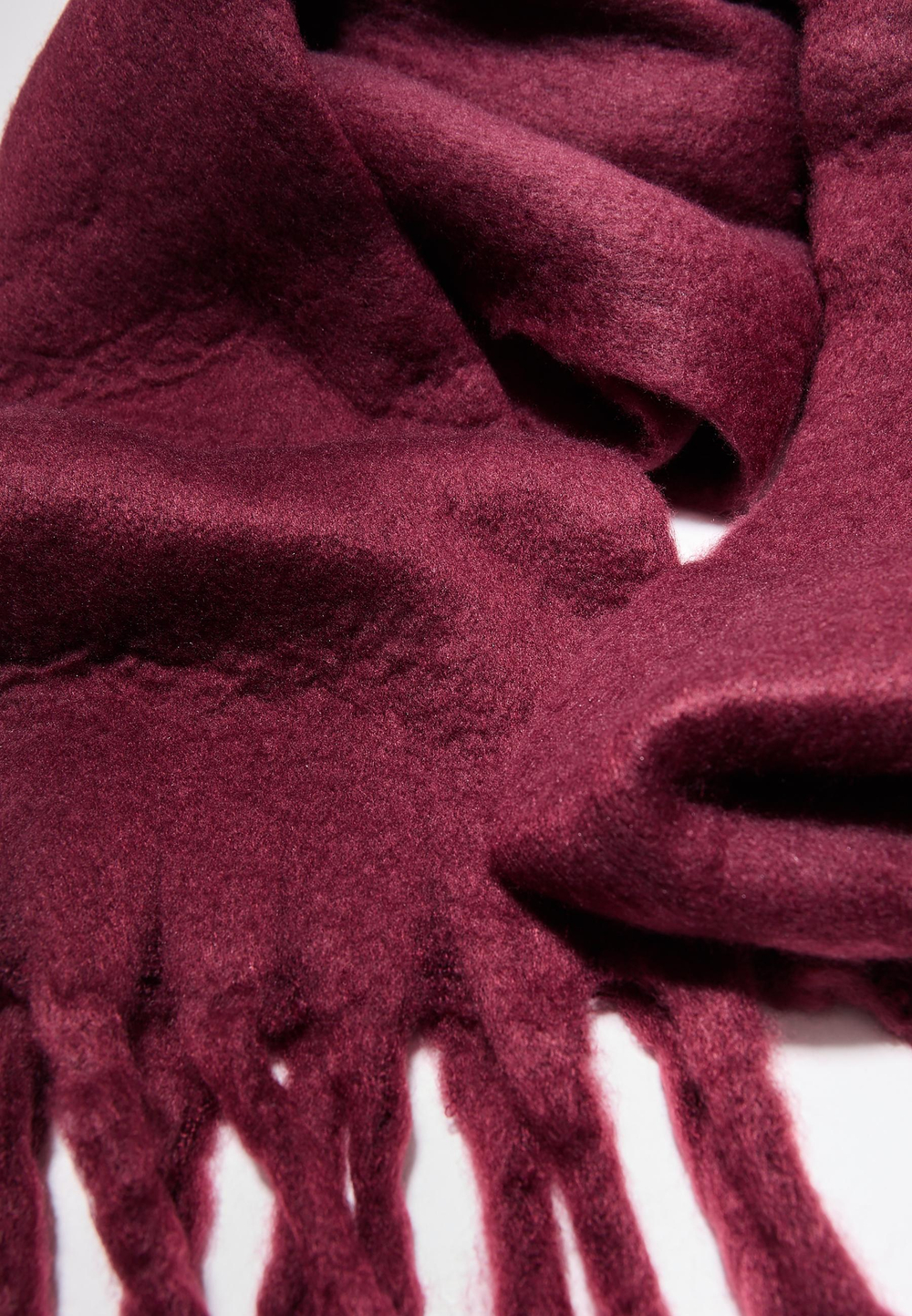 STRADIVARIUS Базовый шарф, бургунди