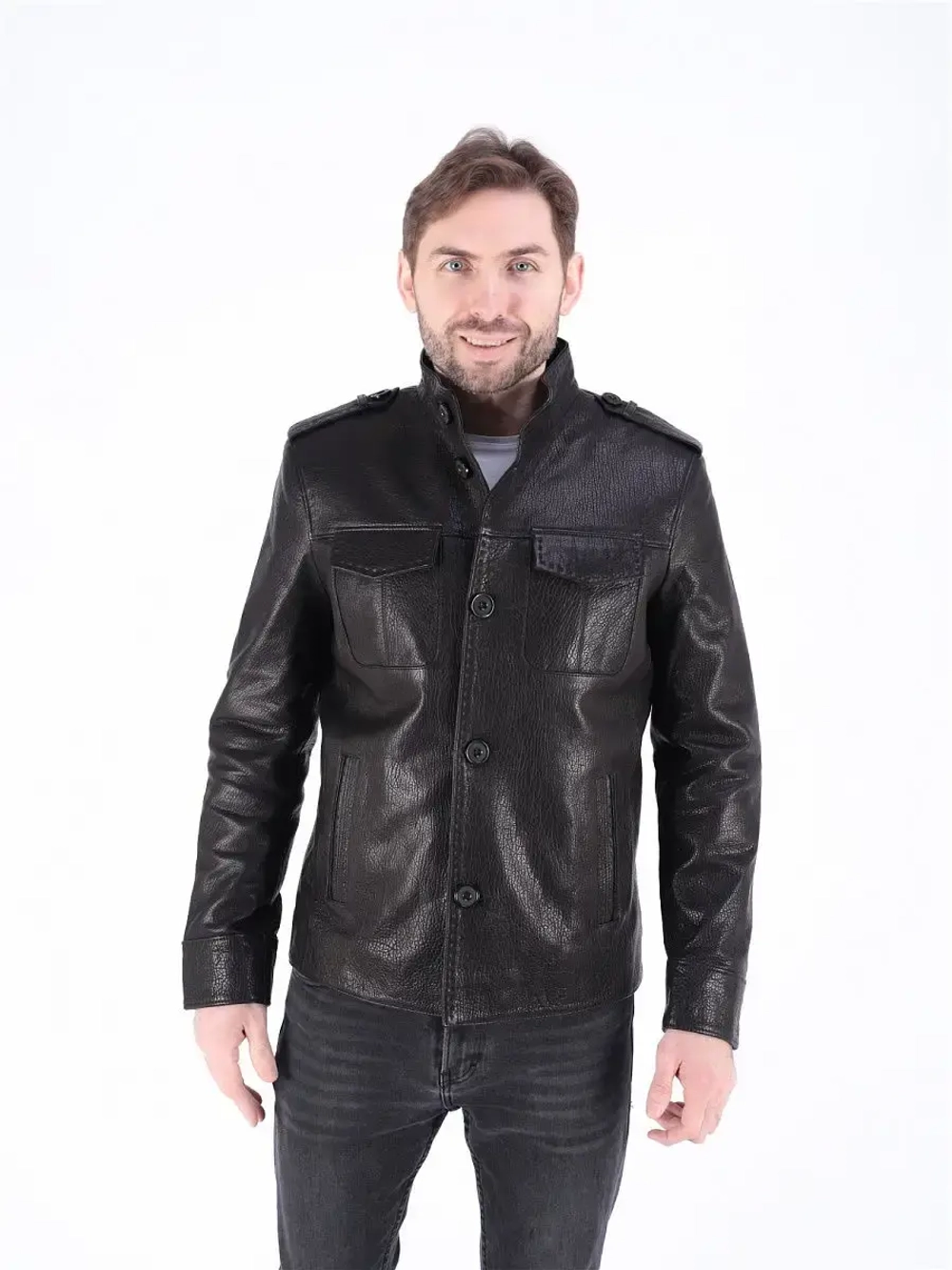 Куртка мужская  из натуральной кожи