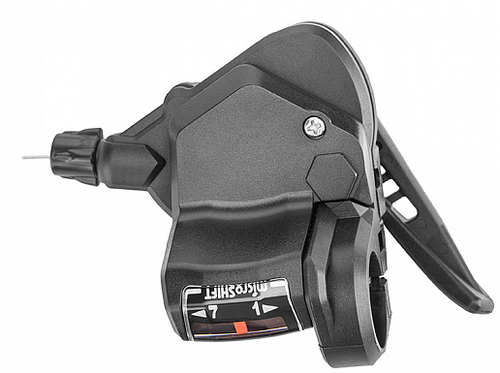 Шифтер триггерный TS38-7R MICROSHIFT правый 7 скоростей, с тросом 2050мм