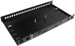 Кросс оптический стоечный 19" выдвижной 1U TELCORD КС-П-24DLC-1U-BK