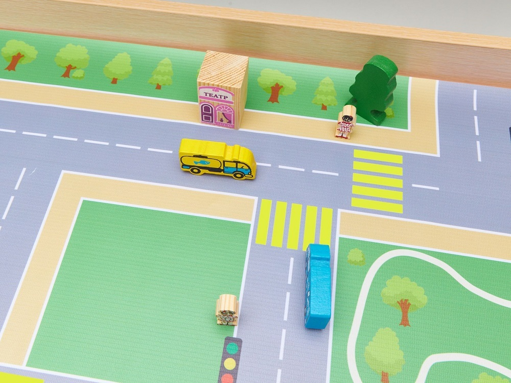Игровой ландшафтный стол Правила дорожного движения