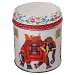 Банка жестяная Индийский слон-Ц-99h110v080-01120