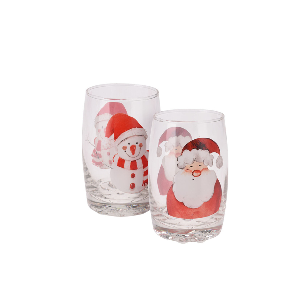 Набор стаканов новый год 300 мл 2 шт