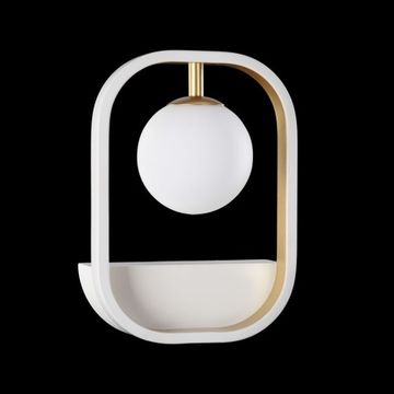 Бра Maytoni MOD431-WL-01-WG белый+золото Avola Modern