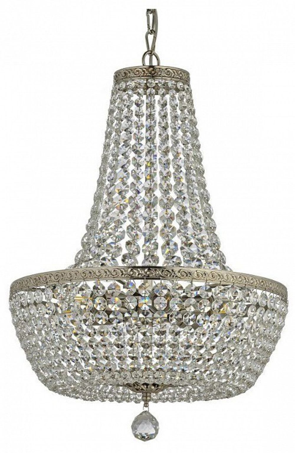 Подвесная люстра Arti Lampadari Castellana Nickel Castellana E 1.5.40.100 N