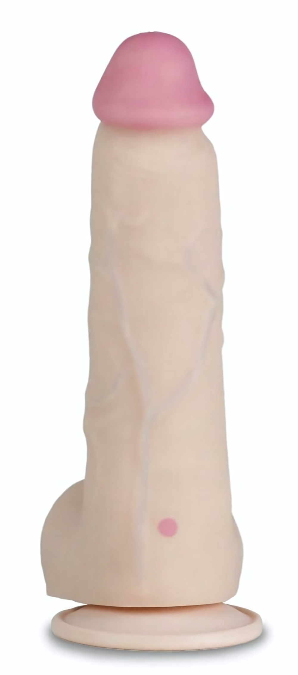 Телесный перезаряжаемый вибратор-реалистик из неоскин - 22 см. (Цвет: телесный)