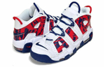 Кроссовки Nike Air More Uptempo Red Navy Camo Air